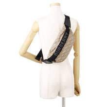 将图像加载到图库查看器中，BURBERRY TBMonogram Crossbody Bag Beige/Ivory/Black Nylon Leather

