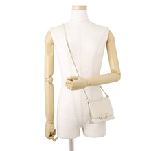Load image into Gallery viewer, JIMMY CHOO ChainShoulder White Leather
