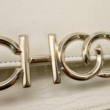 Load image into Gallery viewer, JIMMY CHOO ChainShoulder White Leather
