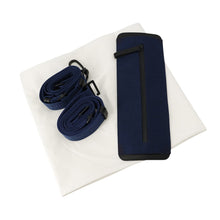 Load image into Gallery viewer, Maison Margiela Maison Margiela Glam Slam 2-Way Square Shoulder Bag BlueS35WA0052 Canvas Leather
