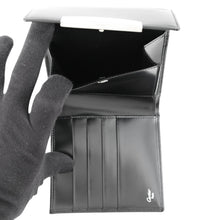 Load image into Gallery viewer, CARTIER Love Collection Tri-fold Wallet Black Leather
