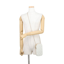 Load image into Gallery viewer, Dior cannage phone holder WhiteS0872ONMJ_M030 Lambskin
