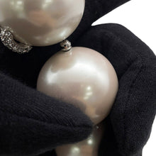 将图像加载到图库查看器中，Givenchy Stitch necklace WhiteBF00NNF05M Metal White Resin Beads Rhinestone
