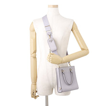 Load image into Gallery viewer, PRADA 2WAYBag Mini Purple1BA333 Leather
