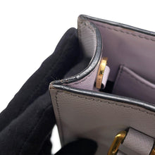 Load image into Gallery viewer, PRADA 2WAYBag Mini Purple1BA333 Leather
