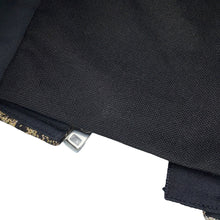 将图像加载到图库查看器中，LOUIS VUITTON 23 Stainless Steel Boxy Crop Top Size 38 Gold/Black1AAXYK Cotton 23% Nylon 22% Rayon 20% Polyester 19% Other
