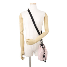 Load image into Gallery viewer, MONCLER 2WAY Drawstring BagBag Mini Pink/Black5L00008 Nylon
