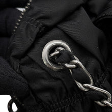 Load image into Gallery viewer, PRADA Gathered ChainHandbag Black Nylon

