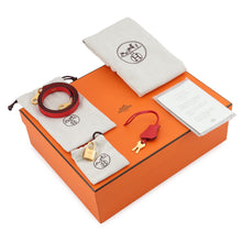 Load image into Gallery viewer, HERMES Kelly Retourne Rouge Coeur Swift Leather Size 25
