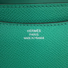 Load image into Gallery viewer, HERMES Constance3 Miroir Vert Jade Epsom Size Mini
