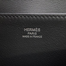 Load image into Gallery viewer, HERMES Halzan Black Swift Leather Size Mini
