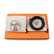 Load image into Gallery viewer, HERMES Halzan Black Swift Leather Size Mini
