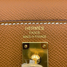 Load image into Gallery viewer, HERMES Kelly Sellier Gold Epsom Size 25
