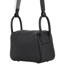 Load image into Gallery viewer, HERMES Lindy Black Taurillon Clemence Size Mini
