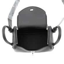 Load image into Gallery viewer, HERMES Lindy Black Taurillon Clemence Size Mini
