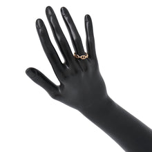 Load image into Gallery viewer, HERMES Chaine d'Ancre Anchene Ring Size 54/#14 18K Pink Gold
