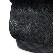 Load image into Gallery viewer, CHANEL Classic Matelasse Double Flap Chain Shoulder Bag BlackA01113-Y01864-C3906 Caviar Leather Size 23
