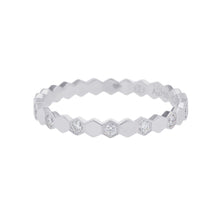 Load image into Gallery viewer, Chaumet B. de Chaumet Diamond Ring Size 55/#15081890 18K White Gold

