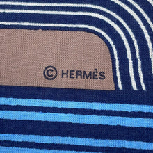 将图像加载到图库查看器中，HERMES Handkerchief Garde Robe Pop Detail Marong rasse Cotton100%
