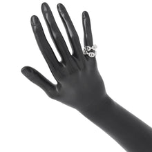 Load image into Gallery viewer, HERMES Chaine d'Ancre Double Row Ring Size 48/#8 SV925
