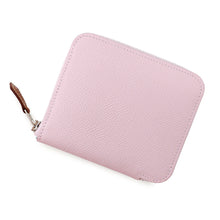 Load image into Gallery viewer, HERMES Silk in compact Mauve Sylvestre Epsom

