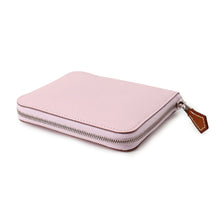 Load image into Gallery viewer, HERMES Silk in compact Mauve Sylvestre Epsom
