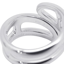 Load image into Gallery viewer, HERMES Chaine d'Ancre Twist Punk Ring Size PM/51/#11 SV925
