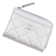 CHANEL Matelasse fragment case SilverAP4893-B23404-U8301 Caviar Leather