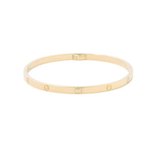 将图像加载到图库查看器中，CARTIER LOVE Bracelet Size 19/Small ModelB6079119 18K Yellow Gold
