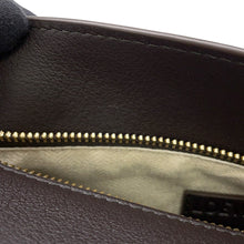 将图像加载到图库查看器中，LOEWE Puzzle Edge Shoulder Bag Chocolate/BurgundyA510P60X44 Leather Size Small
