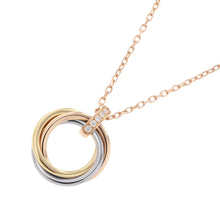 Load image into Gallery viewer, CARTIER Trinity Diamond NecklaceB7058700 K18YG K18WG K18PG
