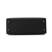 将图像加载到图库查看器中，HERMES Kelly Sellier Black Epsom Size 25
