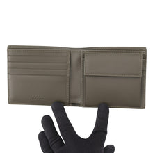 Load image into Gallery viewer, PRADA Bifold Wallet Khaki2MO738 Leather
