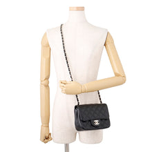 将图像加载到图库查看器中，CHANEL Matelasse ChainShoulder Bag BlackA35200 Caviar Leather Size Mini
