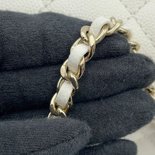 将图像加载到图库查看器中，CHANEL Coco Handle 2WAY Handbag WhiteA92990 Caviar Leather Size XS
