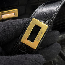 Load image into Gallery viewer, BALENCIAGA Bel Air Carryall Black835670 Embossed Leather Size Medium
