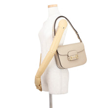 Load image into Gallery viewer, GUCCI Horsebit 1955 Shoulder Bag Greige602204 Leather Size Medium
