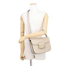 Load image into Gallery viewer, GUCCI Horsebit 1955 Shoulder Bag Greige602204 Leather Size Medium
