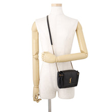 Load image into Gallery viewer, SAINT LAURENT PARIS Nolita Quilted Shoulder Bag Black672738 Lambskin Size Mini

