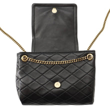 Load image into Gallery viewer, SAINT LAURENT PARIS Nolita Quilted Shoulder Bag Black672738 Lambskin Size Mini
