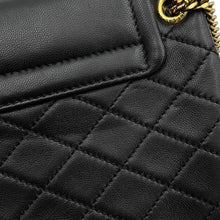 Load image into Gallery viewer, SAINT LAURENT PARIS Nolita Quilted Shoulder Bag Black672738 Lambskin Size Mini
