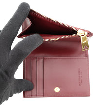Load image into Gallery viewer, Bottega Veneta INTRECCIATO Small Bi-fold Wallet Barolo742330VCPP32247 Lambskin
