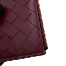 Load image into Gallery viewer, Bottega Veneta INTRECCIATO Small Bi-fold Wallet Barolo742330VCPP32247 Lambskin
