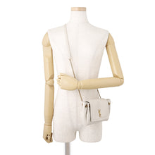 Load image into Gallery viewer, SAINT LAURENT PARIS Nolita Quilted Shoulder Bag White6727381EL079207 Lambskin Size Mini
