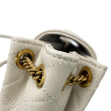 Load image into Gallery viewer, SAINT LAURENT PARIS Nolita Quilted Shoulder Bag White6727381EL079207 Lambskin Size Mini
