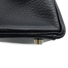 Load image into Gallery viewer, HERMES Kelly Retourne Black Ardennes Leather Size 32
