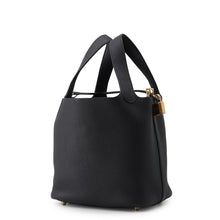 将图像加载到图库查看器中，HERMES Picotin Lock Caban Taurillon Clemence Size PM
