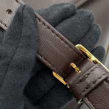 Load image into Gallery viewer, LOEWE Feather Light Puzzle Bag Dark ChestnutA510PLSX13 Feather Light Napalm Size Small
