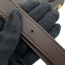 Load image into Gallery viewer, LOEWE Feather Light Puzzle Bag Dark ChestnutA510PLSX13 Feather Light Napalm Size Small
