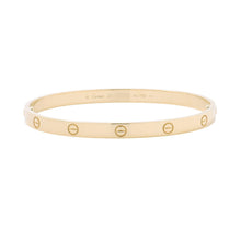 将图像加载到图库查看器中，CARTIER love bracelet Size 21/ClassicalB6067521 18K Yellow Gold

